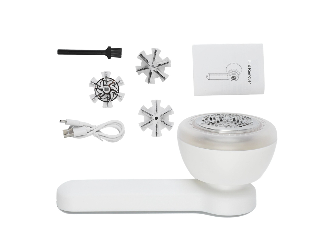 Tesoura elétrica para barba, portátil, lavável, carga USB, presente de Natal, verde | S/MARCA
