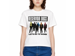 Rockinstone Reservoir Dogs Movie Color Codes White Adult T-shirt Size:s