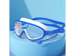 Óculos de Natação AQUAFORGE Infantis com Armação Ampla e Protetores Auriculares