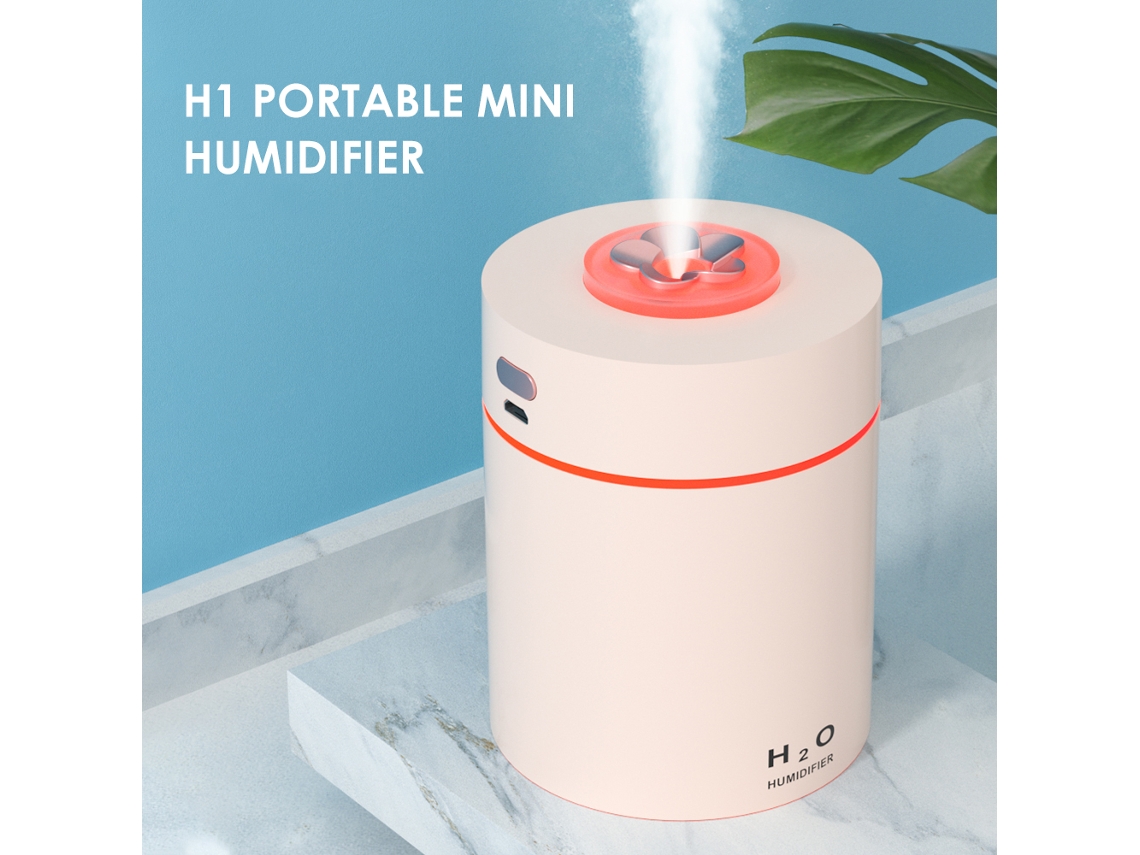 Umidificador Mini Portátil Usb com Luz Noturna | S/MARCA