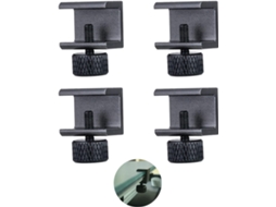 Conjunto De 4 Grampos Para Mesa De Vidro, Prateleira De Vidro, Para Impressora 3d Com Mesa Aquecida Ajustável
