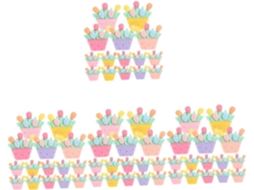 Stobok Conjunto De 80 Tachinhas Em Formato Flor Para Decoração