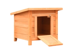 Vidaxl Casa Pinho E Abeto Maciços 50x46x43,5 Cm