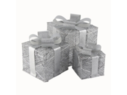 Caixas De Presente De Natal Laxiscreed Para Decoração De Interior E Exterior