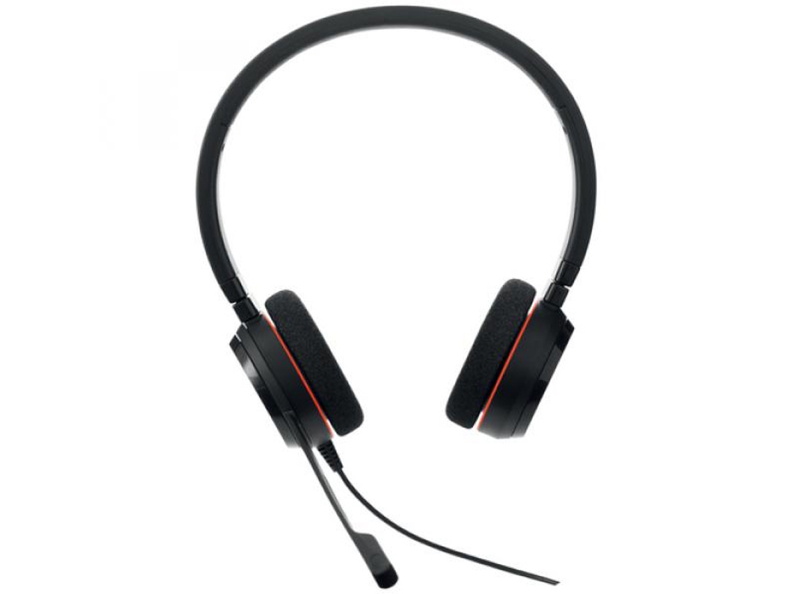 Jabra Evolve 20 Usb-C Ms Stereo Auscultadores Fita de Cabeça Usb Type-C Preto