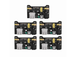 5pcs Módulo de Alimentação 5v/3.3v para Breadboard com Porta Usb
