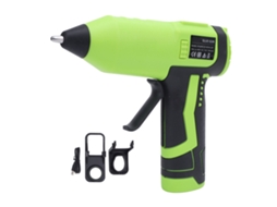 Kit de pistola de cola quente Primerox com carregamento USB e 30 bastões.