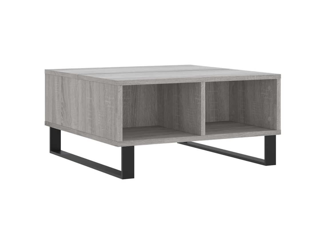 Coffee Table, Coffee Tables Vidaxl Cinzeto Madeira Processada (n/a)