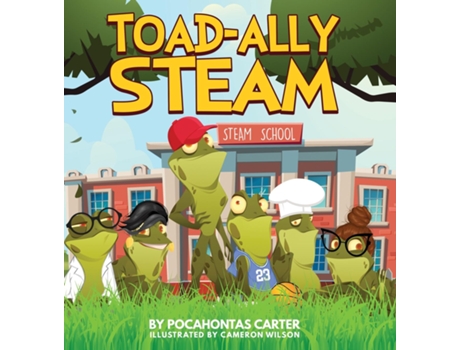 Livro Toad-Ally Steam de Pocahontas Carter (Inglês)