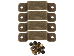 Clipe De Metal Dourado Com Design Elegante E Estrutura Robusta Em Ferro Para Fita Métrica Carpinteiro