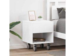Vidaxl Mesa-de-cabeceira 2 Pcs Branco 40,5 X 40 X 48 Cm
