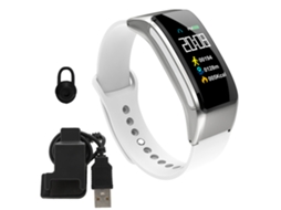 Pulseira Inteligente EOOCOO com função de Chamada Bluetooth e Fone de Ouvido