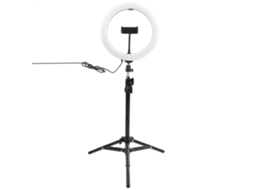 Luz Anular Led Puluz Portátil De 10 Pulgadas Luz De Relleno Suave Equipo De Luz Para Transmisión En Vivo