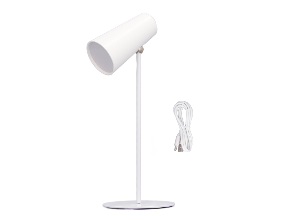 Luminária de Mesa Recarregável com Ângulo Ajustável e Luz Suave CHABERLU