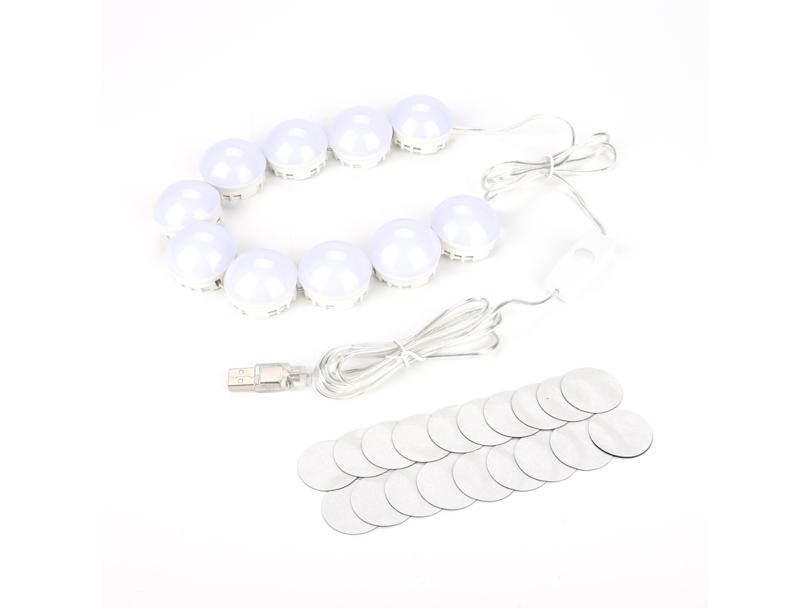 Lâmpadas Led Para Espelho De Beleza E Faróis Com Iluminação E Espelhamento