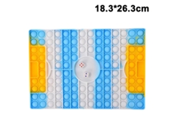 1 Pcs Pop Tabuleiro de Xadrez Empurrar Bolha Brinquedos Sensoriais Placa de Dados Grande de Tabuleiro Ferramentas de Alívio de Stress JEDBESETZT