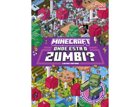 Livro Minecraft - Onde Está O Zumbi? De Mojang Ab (português Do Brasil)