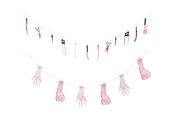 3 Conjuntos De Banner De Facas De Sangue Para Decorações De Halloween Allinless