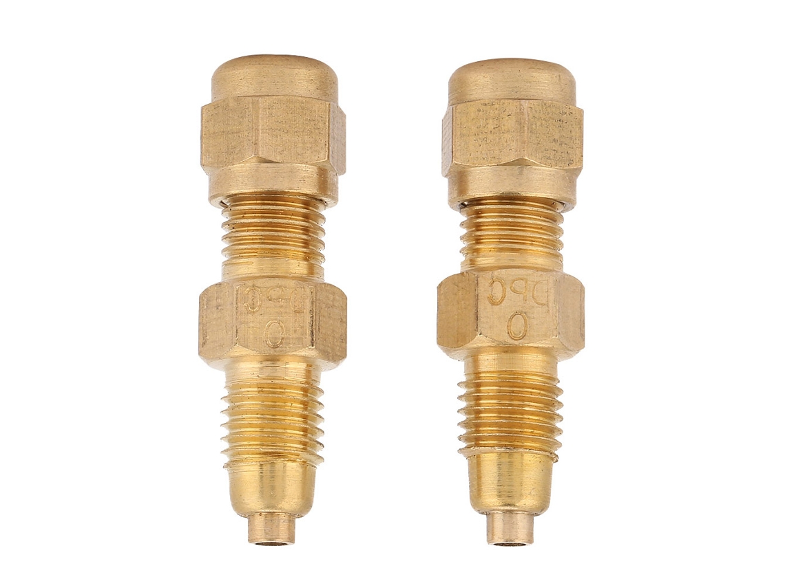 2pcs Adaptador De Mangueira Válvula De Controle De Fluxo Dpc-0 Com Conexão Rápida Combustível
