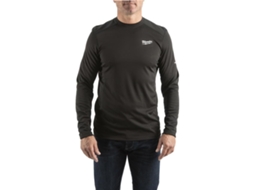 T-shirt de trabalho de manga comprida Light Black Wwlsbl Xl Milwaukee
