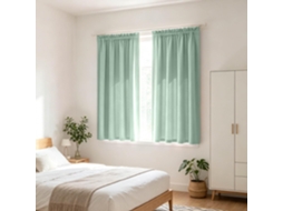 Cortinas Blackout De 2 Painéis – Com Isolamento Térmico E Bolso Para Varão, Ideais Para Quarto De Bebê, Janelas, Quarto