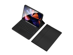 Teclado Sem Fio Bt Keypad Usb Case De Couro Pu Para Tablet Ipad Air2/pro 9.7in