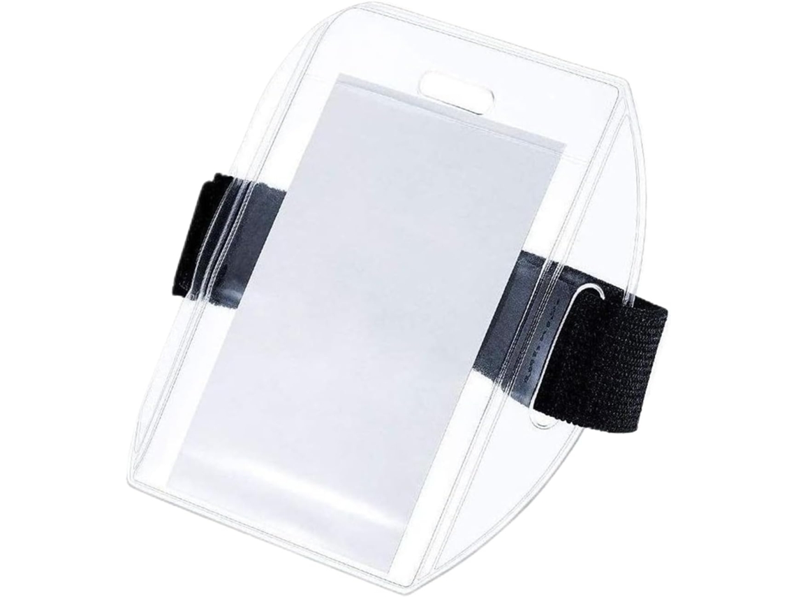 Lurelia Porta-crachá Ajustável Impermeável Em Pvc Para Escritório E Viagens