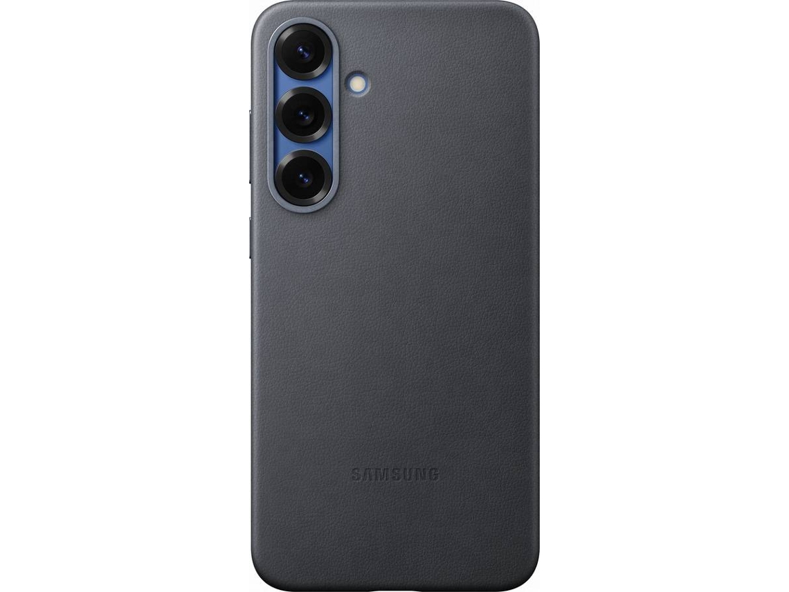 Capa SAMSUNG Galaxy S25 Plus de Pele Vegana (Preto)