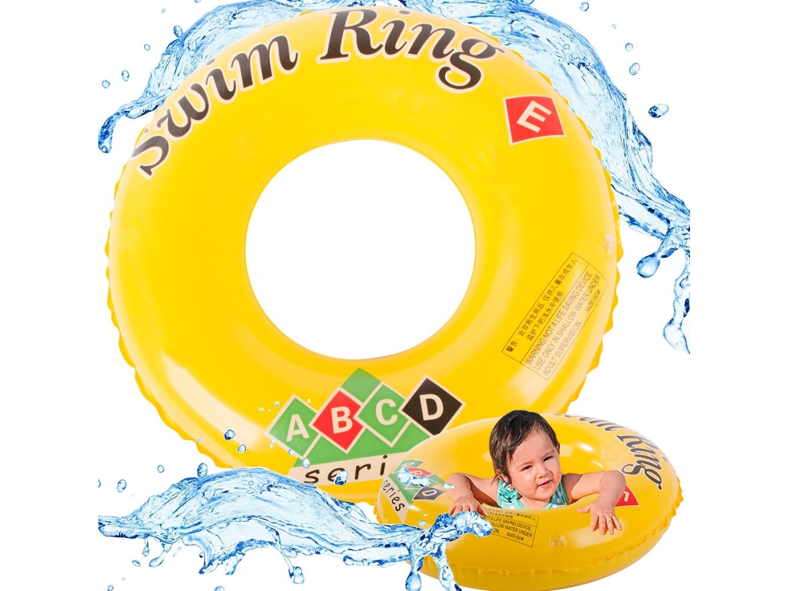 Boia Inflável Infantil para Natação, 40x10 Cm, Cor Aleatória AQUAFORGE