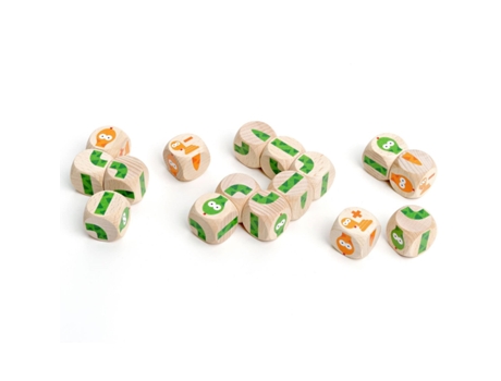Jogo de Tabuleiro MILANIWOOD Snakes Dice Game (4 Anos)