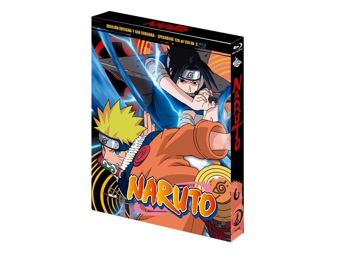 Naruto Box 6 Episodios 126 al 150