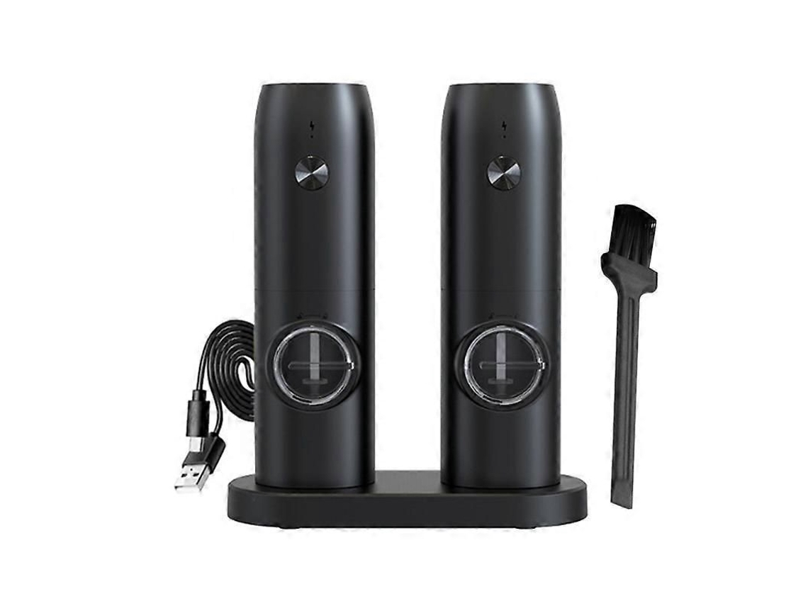 Mini Moedor Elétrico De Sal E Pimenta, Recarregável Usb