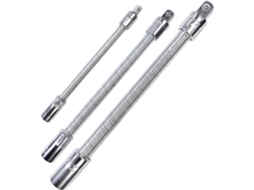 Conjunto De 3 Peças Haste Extensora Flexível Para Chave Soquete,