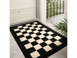 Capacho Interno, Tapete De Entrada Antiderrapante, Absorvente De Água, Resistente A Manchas Para Entrada, Pátio 80x120 Cm