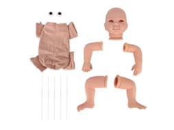 Mali kit de Boneca Reborn 21 Polegadas Vinil Macio Diy Peças Não Pintadas Moldes Acessórios para Crianças