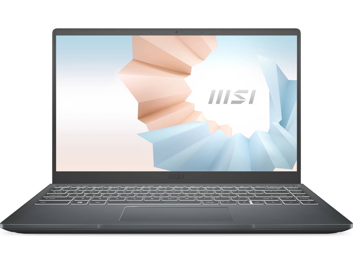 Portátil MSI Modern 14 C12M-045XPT (14'' - Intel Core i5-1235U - RAM: 16 GB - 512 GB SSD - Intel Iris Xe Graphics)