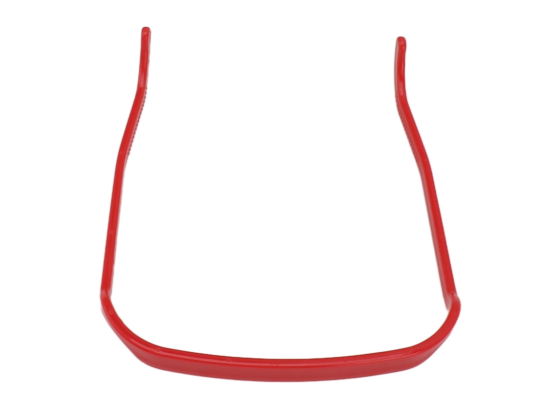Elásticos Invisíveis para Cabelo, Acessório para Cabelos Cacheados e Espessos, Vermelho LAXISCREED