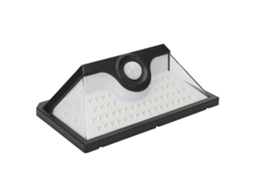 Lâmpada De Parede Solar Laxiscreed Com 54 Leds Para Iluminação Exterior Eficiente