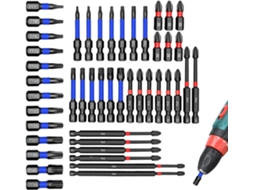 Conjunto De Soquetes Magnéticos Para Furadeira Com 46 Pontas