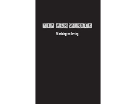Livro Rip Van Winkle de Washington Irving (Inglês)
