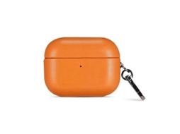 Capa protetora em couro PU para fones de ouvido Bluetooth sem fio Apple AirPods Pro 2 GIECY