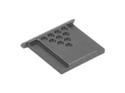 1pc Hot Shoe Cap Protector Anti Dust Hotshoe Protective Cover For Canon Camera LAXISCREED (graphite)