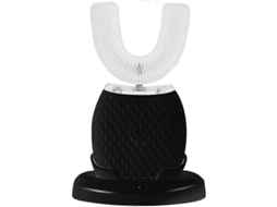 Escova de Dentes Elétrica Sônica em Formato U, Limpeza Bucal 360 Graus, Automática Silicone com Luz Azul Fria para Claream GOKOCO