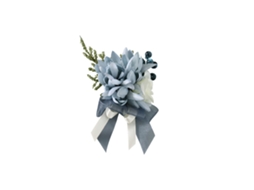 Laxiscreed Corsagem De Noiva E Noivo Haze Azul Para Casamentos E Festas