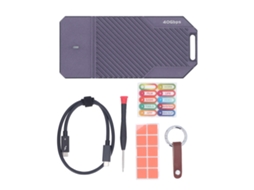 Enclosure Para Disco Rígido (suporta Transferência Usb 4.0 40gbps, Compatível Com Ssd M.2 Nvme)