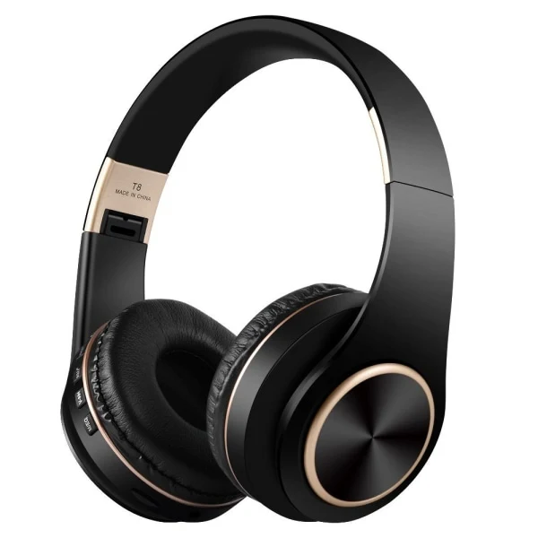 Super Oferta A Um Preço Baixo! Fones De Ouvido Bluetooth, Supra Auriculares, Pretos, Compatíveis Com Iphone/ipad/android/laptops Glad Brilvibera