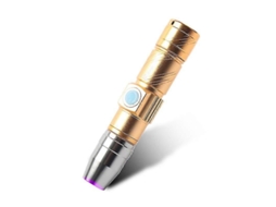 Mini Uv Nail Lamp Portable Led Dryer Curing Light Flashlight Manicure Art Polish Tools Gold Equipm Ent Toolsgold) (1pcs) GOKOCO