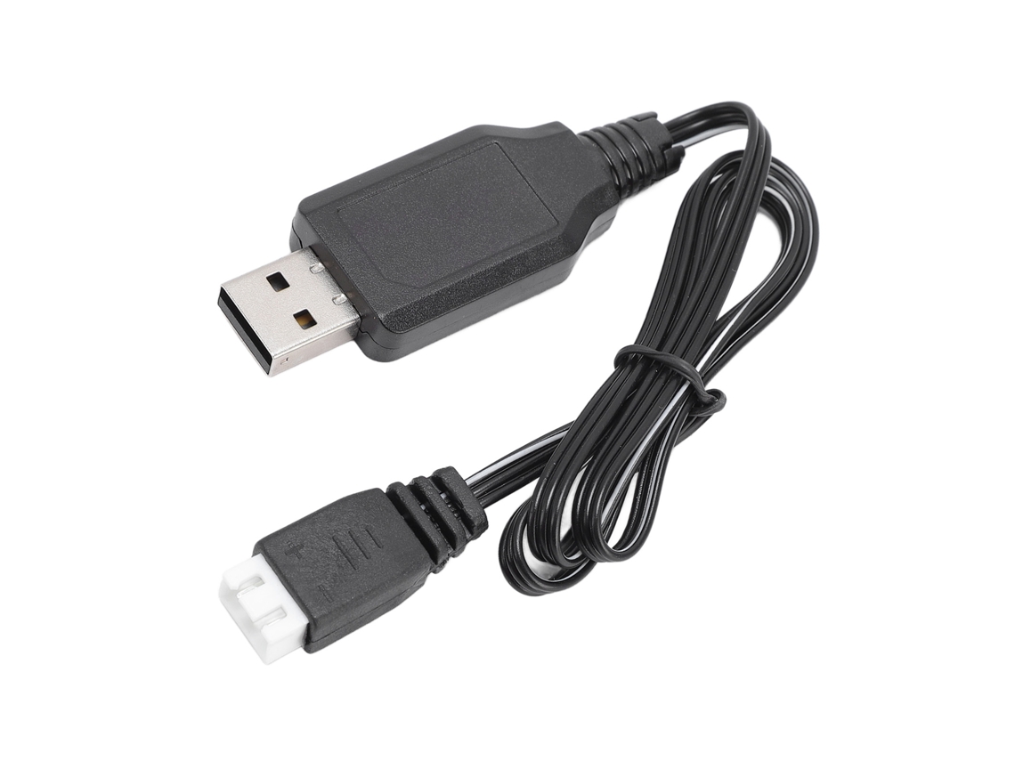 Mali cabo de Carregamento Usb Xh 3 Pinos Carregador de Bateria Li Ion 7.4v para Carros Rc 1:18 Série 18301 18302 18303 18304