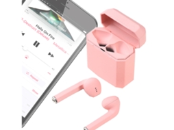 Fones De Ouvido Bluetooth Sem Fio À Prova Dágua - Rosa