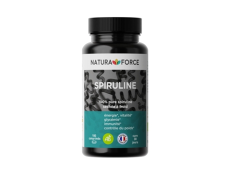 Spirulina 500mg Natura Force (180 Cápsulas)